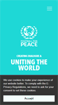 Mobile Screenshot of footballforpeaceglobal.org